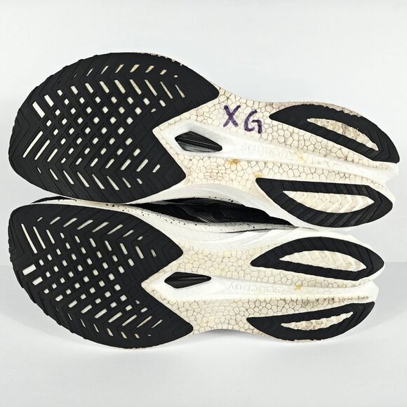 Saucony Endorphin Speed 4 Mens Size 12.5 Running Shoes Black Speckled S20940-100 - Picture 13 of 16